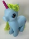 Gi-Go Wonder Pony Land -Fakie MLP SML-16-B1 JUMBO 9" Blue Unicorn w/Rainbow