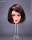 YMTOYS YMT073B 1/6 Short Hair Assassin Girl Head Carved Fit 12'' Suntan Figure