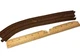 Thomas & Friends Zip Zoom Logging Curved Train Track R9634 Mattel Plastic Brown