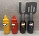 Playskool Yard Crew Bobby Talking Grill Replacement Fork Spatula Ketchup Mustard