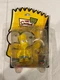 Simpsons Mania Series 3" Qee Keychain Collection  2007 -Slingshot Bart Simpson