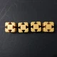 B-Daman Crossfire Four Replacement Yellow Blocks Pieces Parts Hasbro