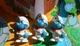 20037 Smurf lot 3 doctors diff.  smurf pitufo puffi germany schleich 1978