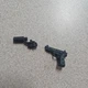 1998 1999 McFarlane Metal Gear Solid Snake Pistol and Silencer