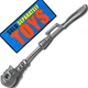 Scavage Predator SKULL STAFF kenner bola blasting silver accessory weapon part
