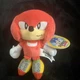 9" Jakks Pacific Sonic The Hedgehog 30th Anniversary Knuckles Toy Plush