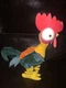 Disney Moana Hei Hei Clucking Dancing Chicken Rooster Plush Electronic Toy 13"