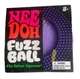 Needoh FUZZ BALL The Velvet Squeeze Nee Doh Squish Ball NEE-DOH Fuzzball Purple