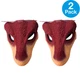 Jurassic World Spinosaurus Mask Role Play Toy 2 Pack New