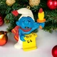 SCHLEICH 51905 CHRISTMAS SMURF WITH CANDLE HONG KONG PEYO