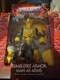 Mattel Masters of the Universe X Transformers BUMBLEBEE ARMOR MAN-AT-ARMS MISB