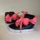 Nickelodeon JoJo Siwa Girls Size 6.5 Black High Top Sneakers Shoes