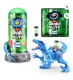 Robo Alive Dino DNA Dinosaur Robot Toy BLUE , Light-Up DNA Helix Spine by Zuru