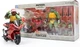 Teenage Mutant Ninja Turtles RAPHAEL With Red Motorcycle The Loyal Subjects