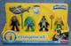 IMAGINEXT DC SUPER FRIENDS HEROES & VILLAINS MANTA VS AQUAMAN & K CROC VS BATMAN