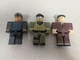 R0BL0X Toys Action Figures Lot Of 3 NO CODES