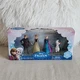 DISNEY FROZEN FIGURINES ANNA ELSA KRISTOFF OLAF BEVERLY HILLS TEDDY COMPANY NIB