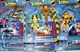 Robot Fighters 6 Figure Set Wolverine Gambit Cyclops X-MEN Marvel Toy Biz 1997