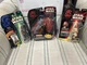 Hasbro Star Wars 1 - Qui-Gon Jinn, Darth Maul Lightsaber, Chewbacca All Unopened