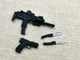 Pistol Dagger Figure 1/6 MMS192 Hot Toys G.I. Joe Retaliation Snake Eyes Weapon