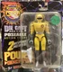 1994 TRENDMASTERS MASTERBOTIX POWER BOTS CHICK DIE CAST METAL FIGURE YELLOW New!