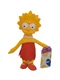 The Simpsons Lisa Simpson 10in Plush Jakks Pacific 2024 Toy