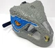 JURASSIC WORLD CHOMP 'N ROAR MASK Velociraptor Blue 2017 FMB74 Used Works Raptor