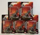 Jurassic Park World 2021 Velociraptor Blue Mattel Micro Collection - Lot of 5