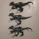 Jurassic World INDORAPTORS Track 'N Attack Lot of 3 Dino Tracker Dinosaurs 15"