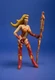 RARE Glyph Rendition The Ravening Comic Book Series Female Figure Red Blonde