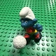 Smurfs PVC - 1978 Soccer Smurf  20035 Schleich Peyo Vintage
