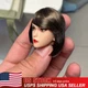 US YMTOYS YMT073B 1/6 Beauty Head Sculpt Short Hair Fit 12in Action Figure Body