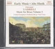 G. GABRIELI - Music for Brass 3 CD 016A