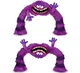 Disney Pixar Monsters University Art Poseable Purple Furry Funny Stuffed Animal