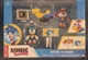 NIB Jakks Sonic the Hedgehog Sonic Vs Fang Diorama 2.5" Figure Playset SEE PICS