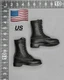 1/6 Scale DID MA80182 US Navy F-14 Pilot Tom & Nick - Military Boots