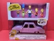 The Simpsons Family Sedan Figure Set Jakks Pacific 2025 New 2.5&rdquo;