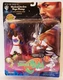 Space Jam Michael Jordan and Bugs Bunny with Hyper Lane Surfer 1996 WB Playmates
