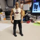 2001 WWE Jakks The Rock White Shirt R3 Tech Wrestling Action Figure WWF