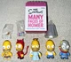 KIDROBOT THE SIMPSONS MANY FACES OF HOMER VINYL FIGURES SET OF 5 **NEW**