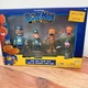 Jakks Pacific Dog Man Supa Cool Figure Pack 5 Articulated Figures Petey Flippy