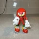 Sonic the Hedgehog KNUCKLES 4" Action Figure Jakks Pacific Black Nose Bent Arms