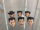 Mezco One:12 Deadpool & Wolverine: Wolverine Headsculpts 6 Set Lot Logan Hugh
