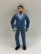 Playmates Toys Star Trek Commander Riker a Malcorian Action Figure 1994 Loose