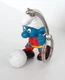 Smurf Schleich: 20035 FOOTBALLER - Keyring (Smurf Puffi)