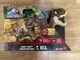 Mattel Jurassic World RC Roarin&rsquo; Frenzy T-Rex Dinosaur Toy &ndash; Sound, 2 Modes