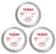 4.5 Inch 3 Pack Diamond Blade for Cutting Cement, Concrete, Natural Stone