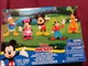 Disney Junior Mickey Mouse  Set 5 Figures.( 2 Unopened Minnie And Pluto)