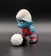Rare Soccer Smurf 20035 Figure Vintage Toy Smurfs Schleich Peyo Lot Y 32