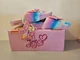 Nickelodeon Girls 2/3 Jojo Siwa Furry Slipper Sandal Shoes Pink New In Box 